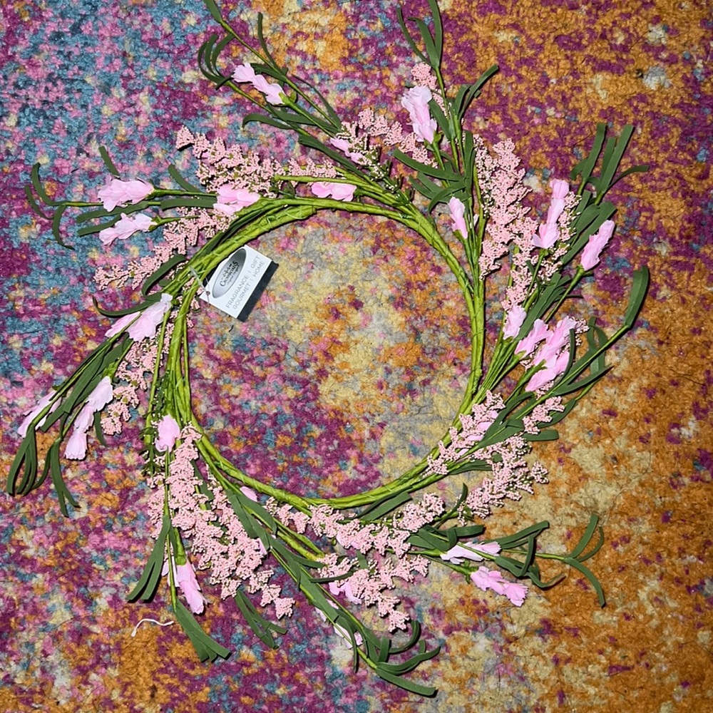 Pink floral Wreath